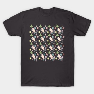 candy pink modern pattern T-Shirt